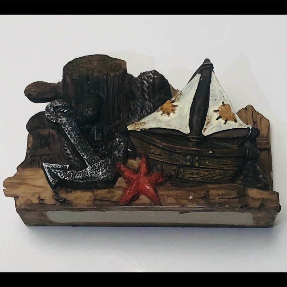 Sea Scape Business Card Holder. Bin 3